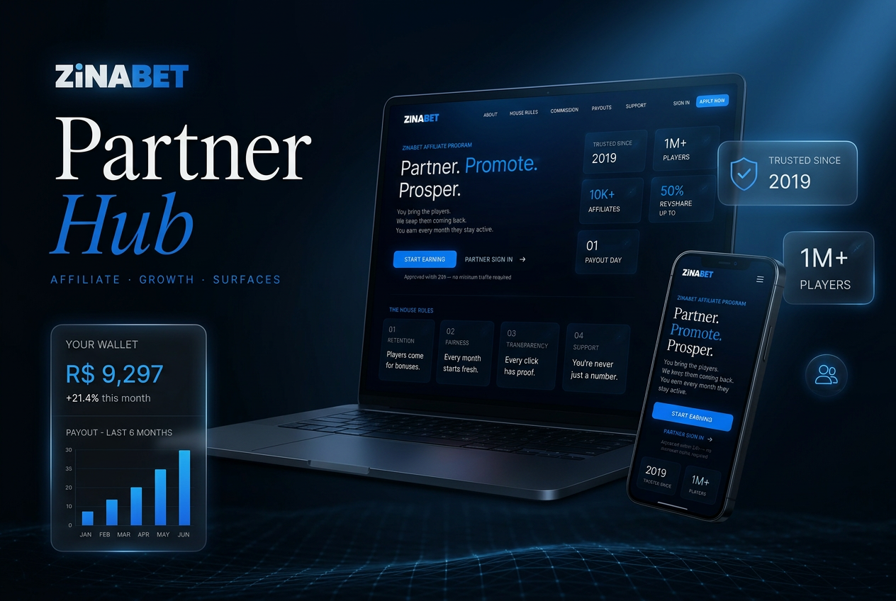 ZinaBet Partner Hub